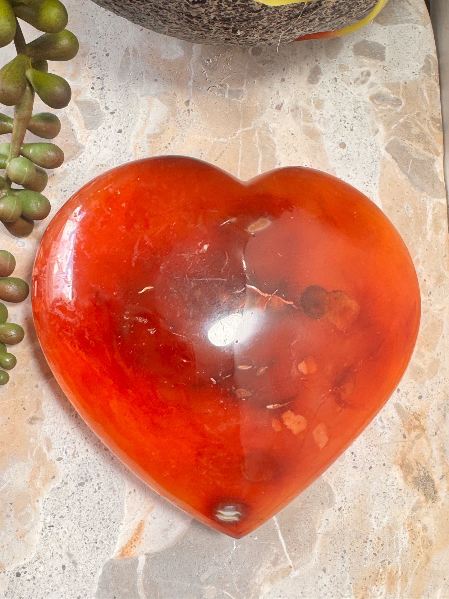 Carnelian Heart 360g