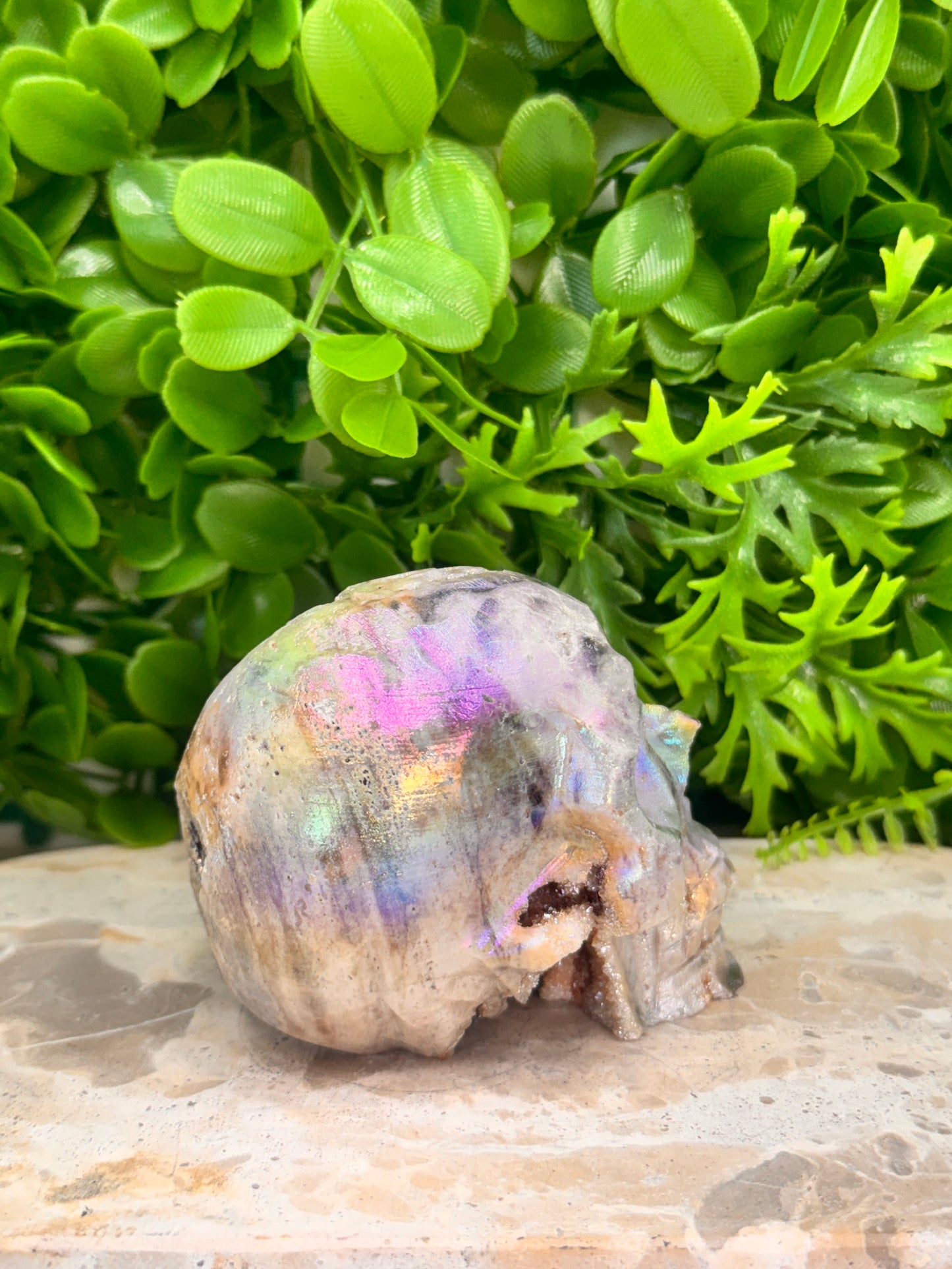 Aura Sphalerite Skull 472g
