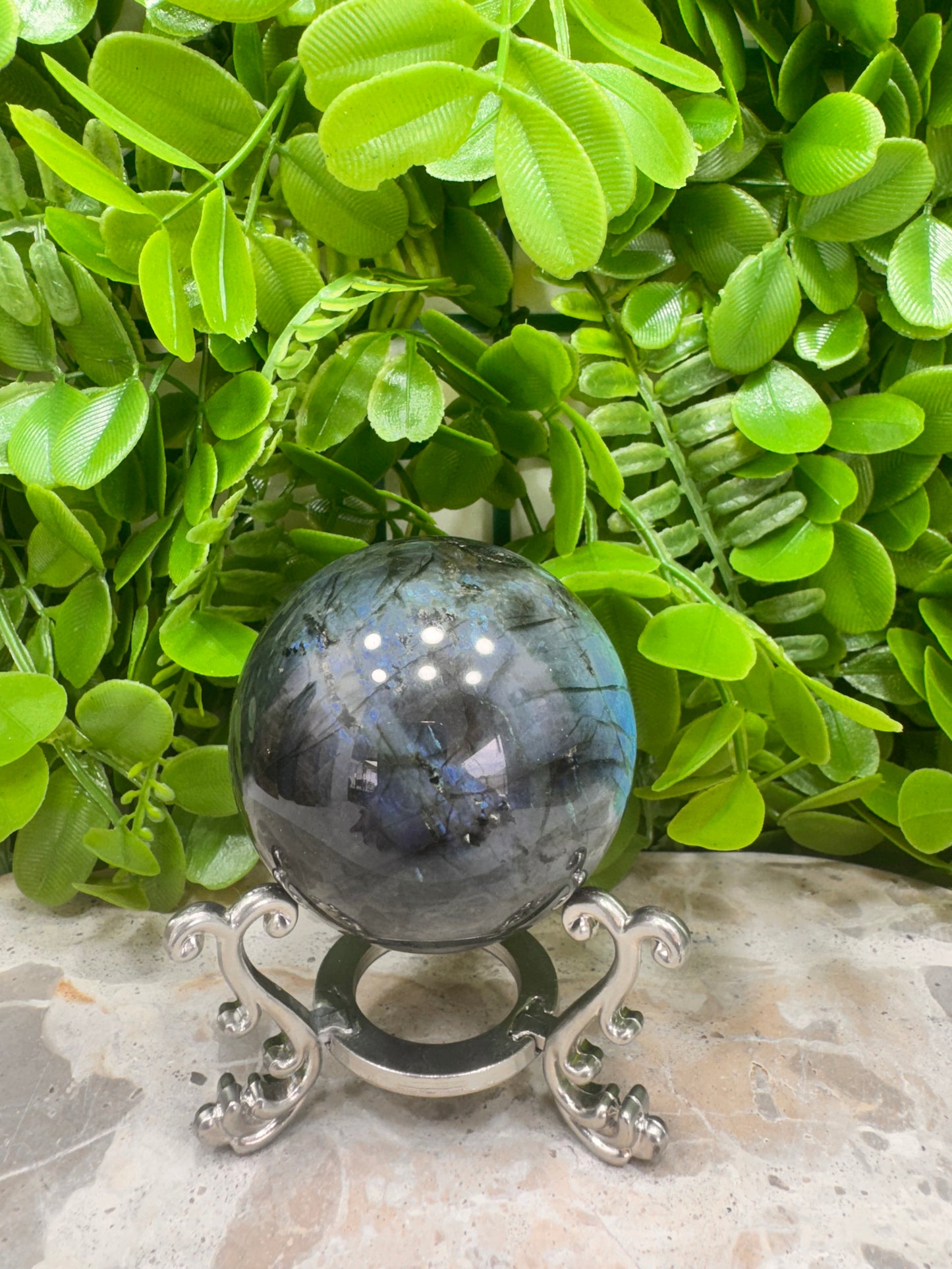 Labradorite Sphere 302g
