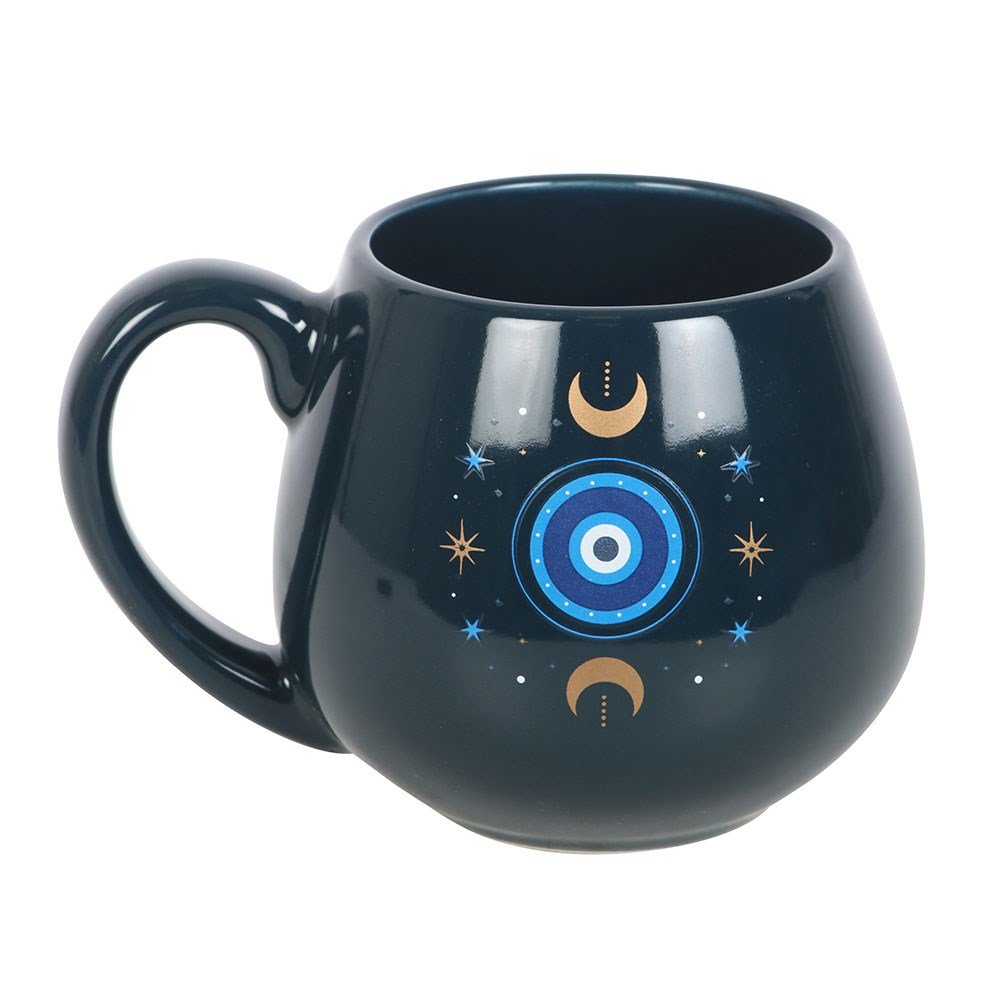 Blue All Seeing Eye Rounded Mug