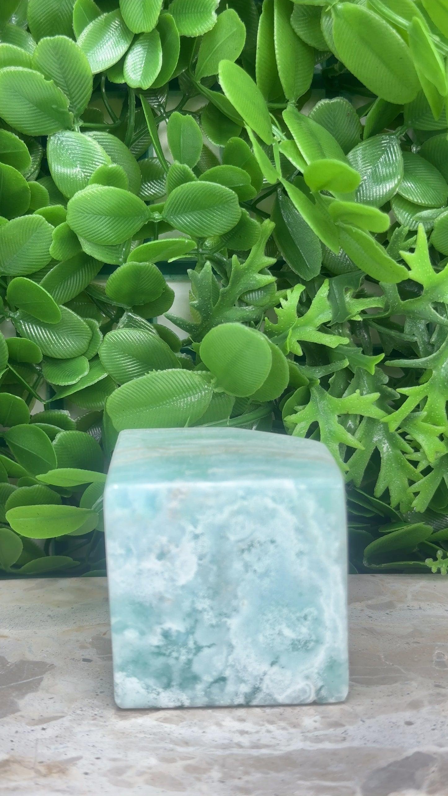 Caribbean Calcite Cube 486g