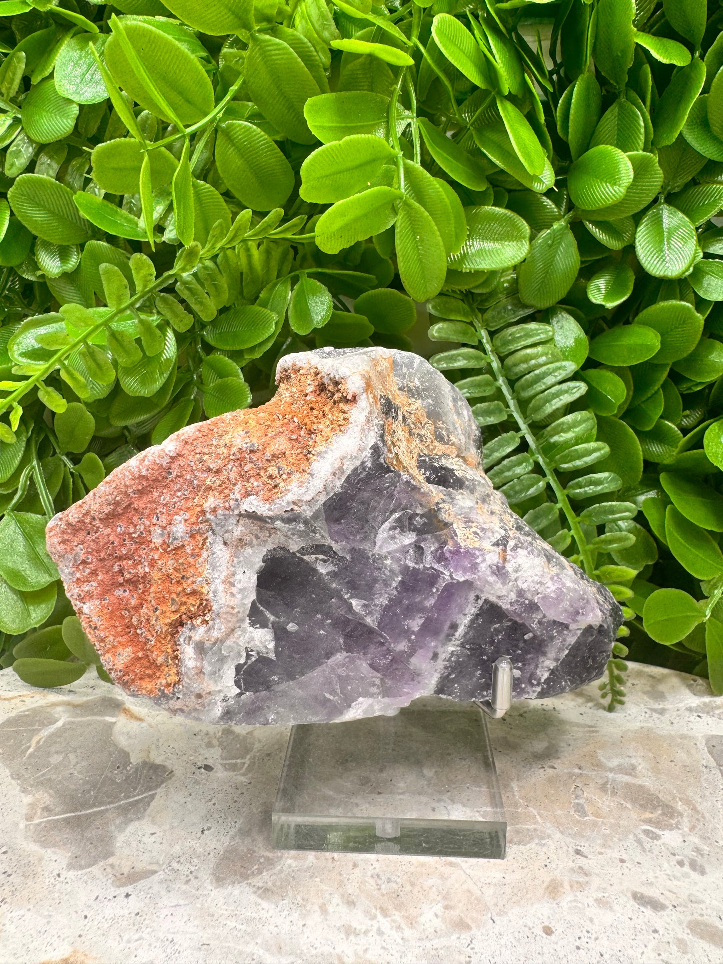 Chevron Amethyst Raw 452g