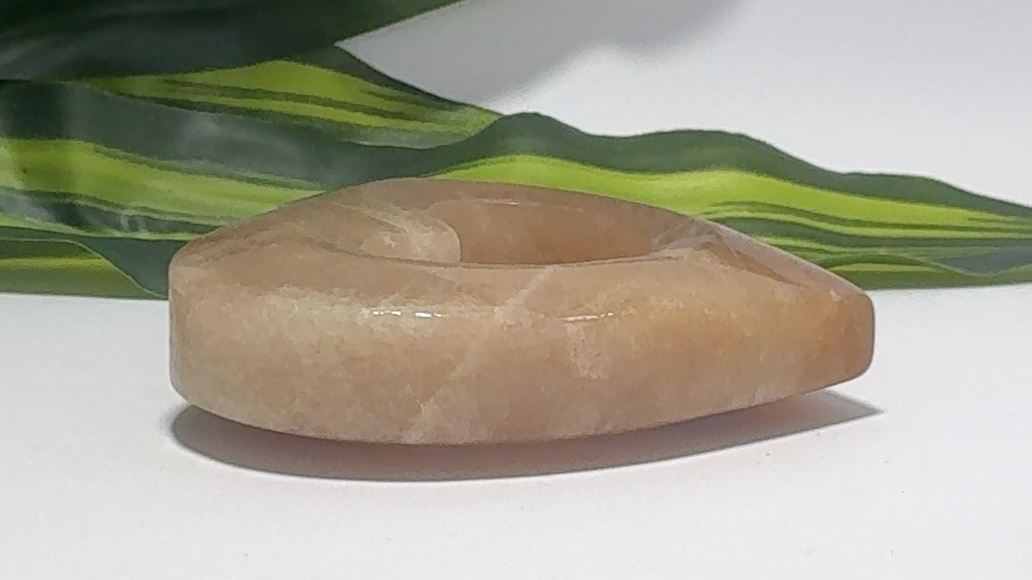 Peach Moonstone Heart 150g