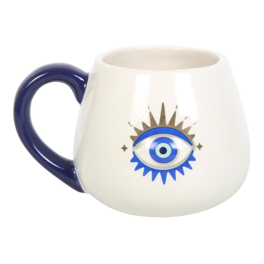 Evil Eye All Seeing Rounded Mug