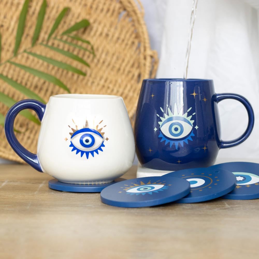 Evil Eye All Seeing Rounded Mug
