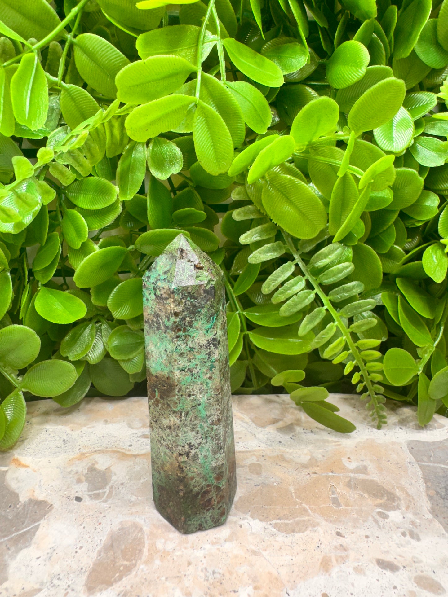 Chrysocolla Tower 130g
