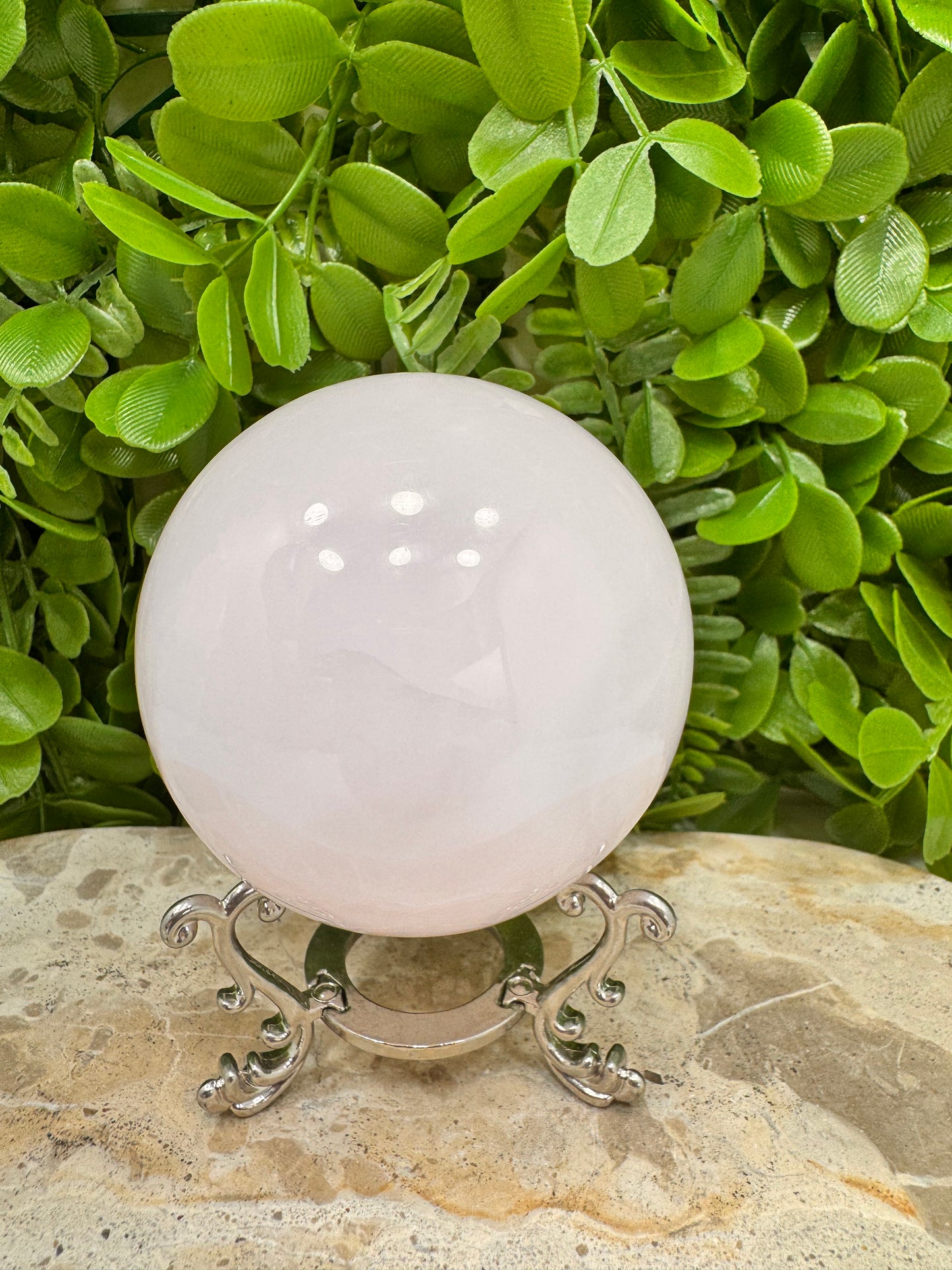 Pink Mangano Sphere 668g