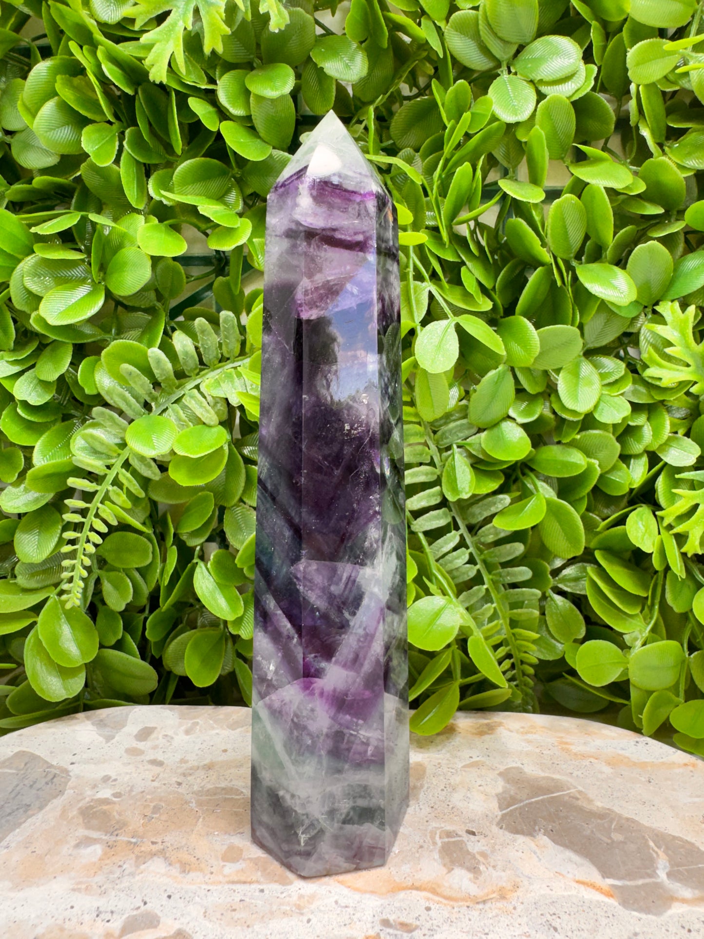 Fluorite Tower 726g