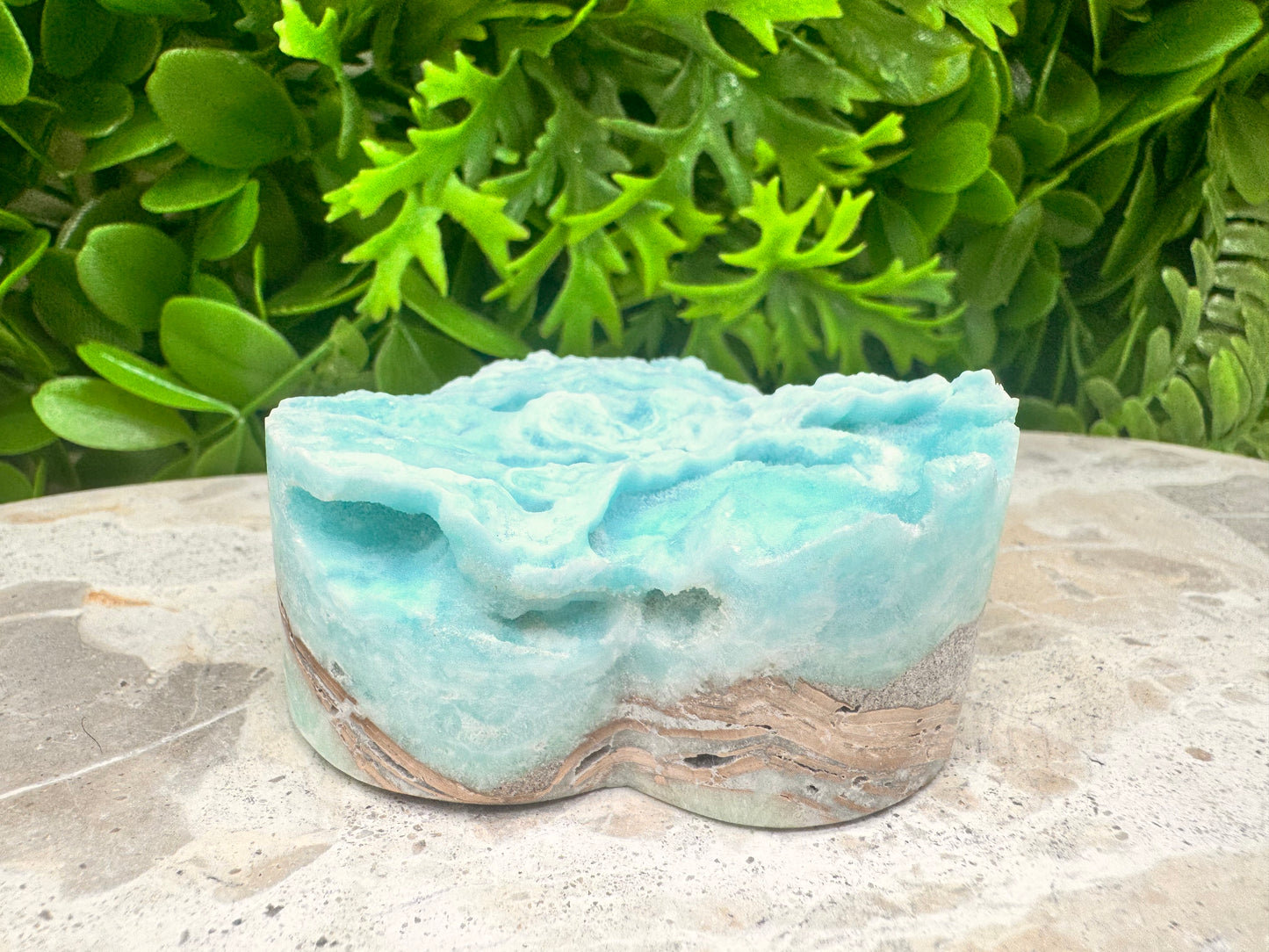 Hemimorphite Heart 198g