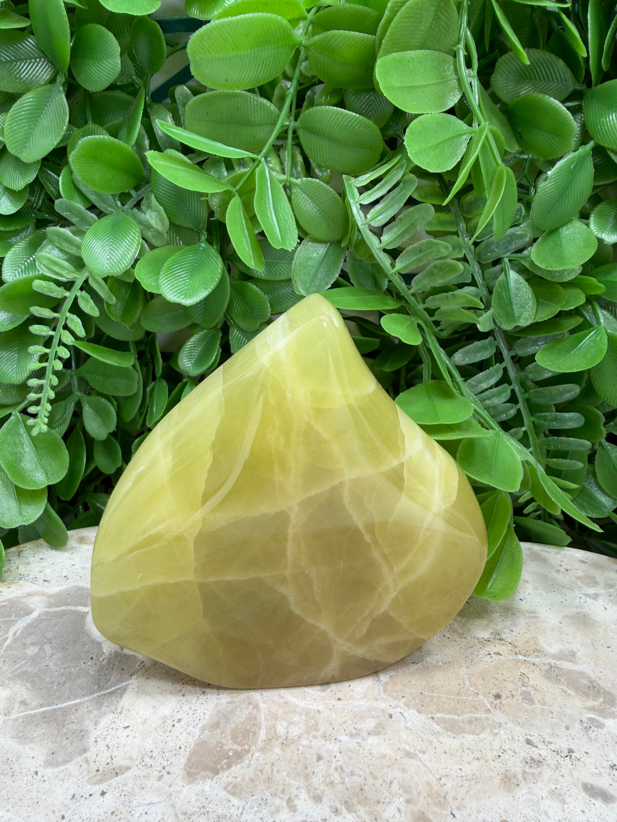 Lemon Calcite Freeform | Joy • Confidence • Motivation