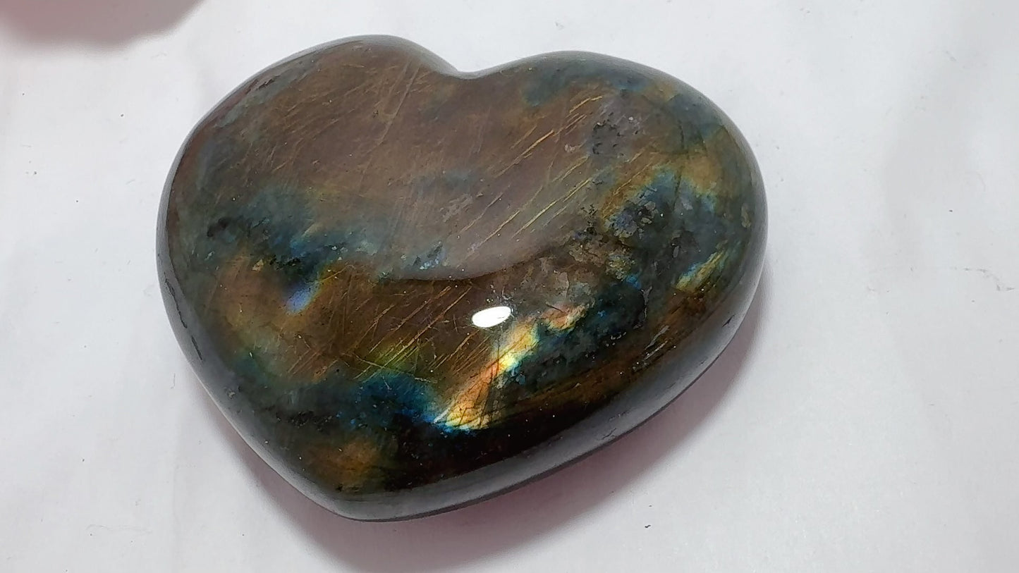 Labradorite Heart 306g