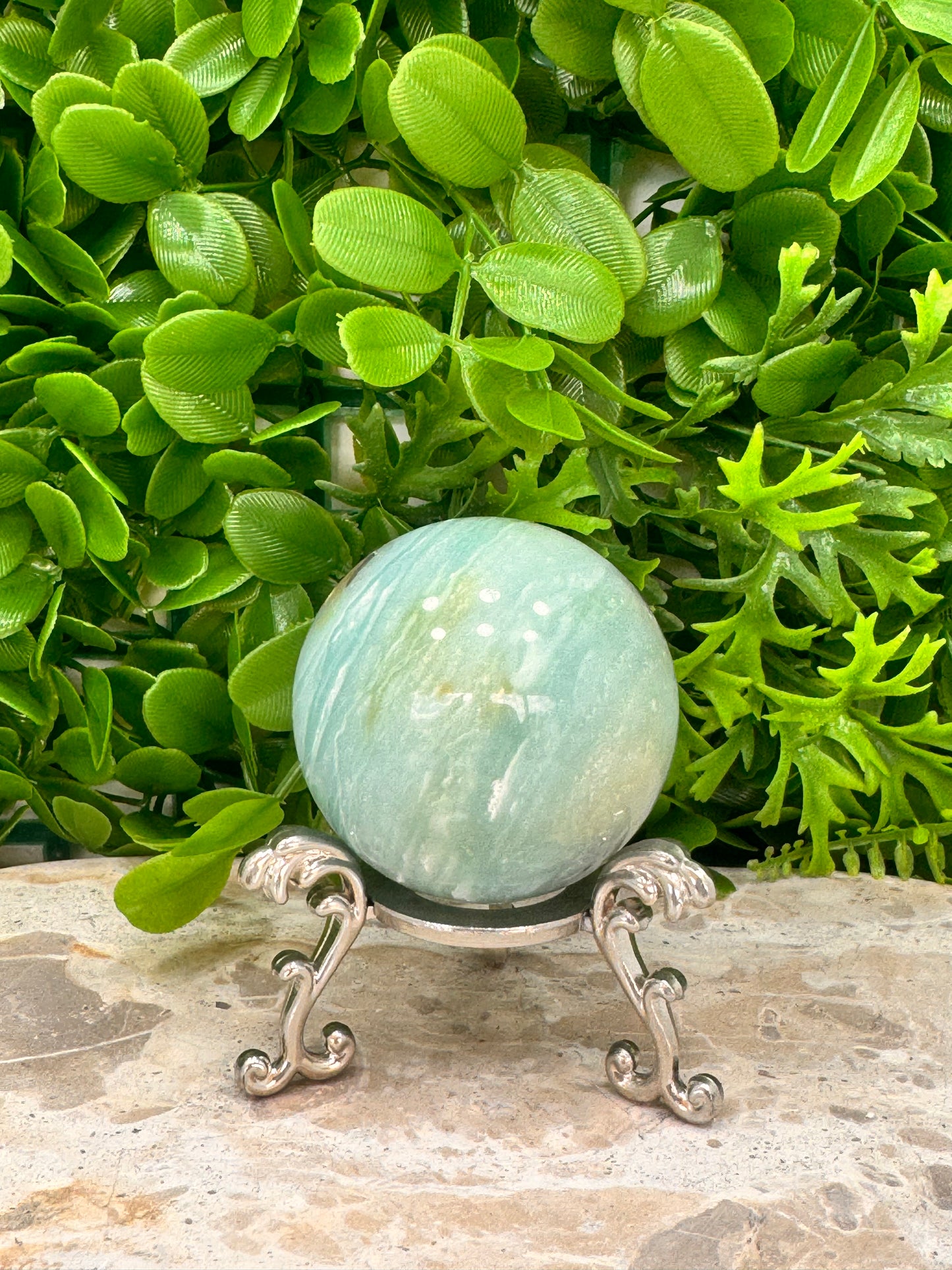 Sky Blue Opal Sphere 270g