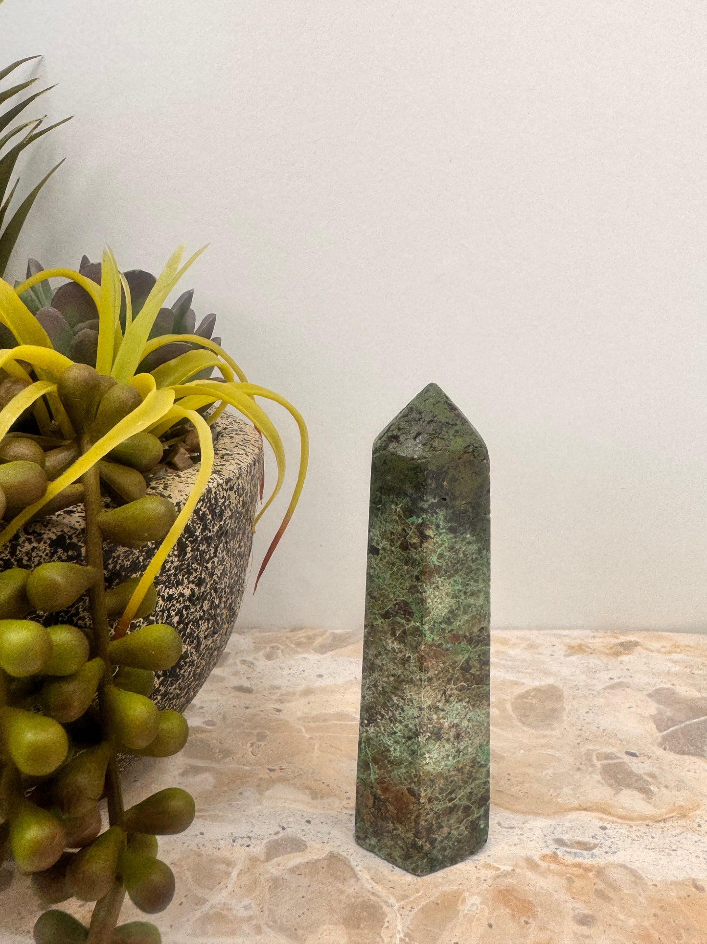 Chrysocolla Tower 130g