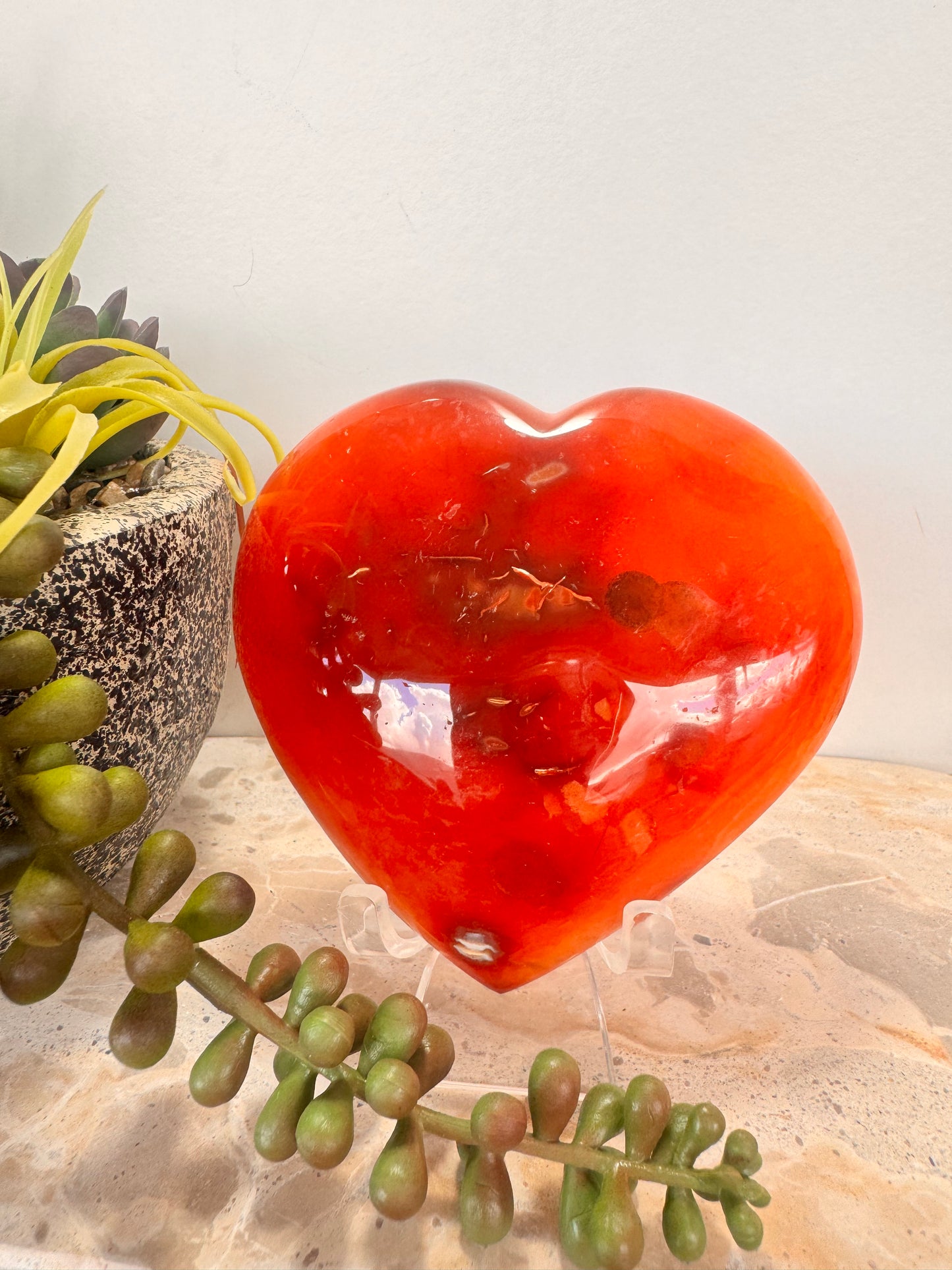 Carnelian Heart 360g
