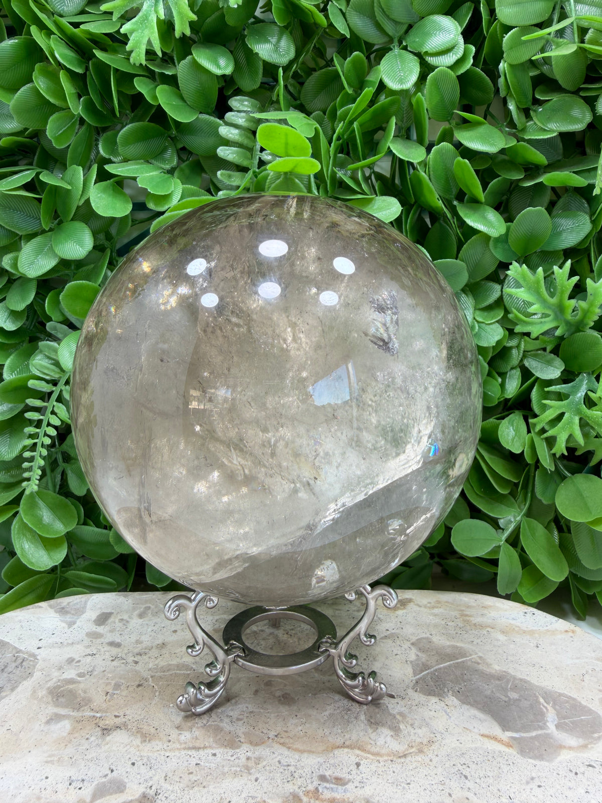 Smokey Quartz Sphere 2878g | Grounding • Protection • Calm
