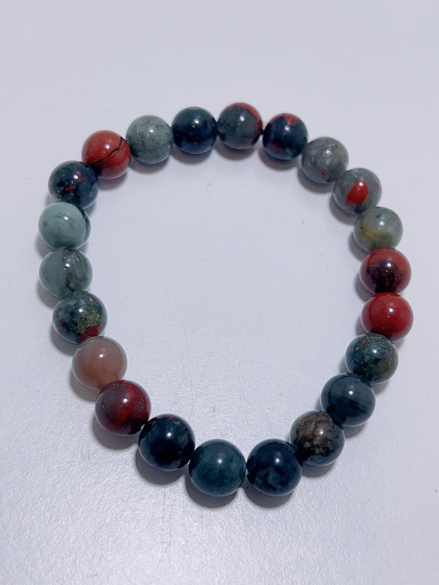 African Bloodstone Bracelet 8mm