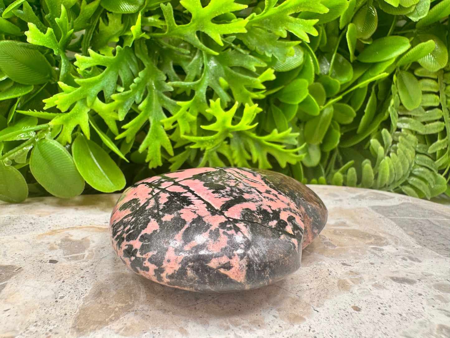 Rhodonite Heart 258g