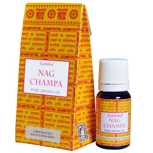 Nag Champa 10ml GOLOKA FRAGRANT OIL