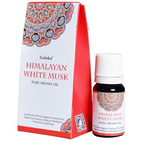 Himalayan White Musk 10ml GOLOKA FRAGRANT OIL