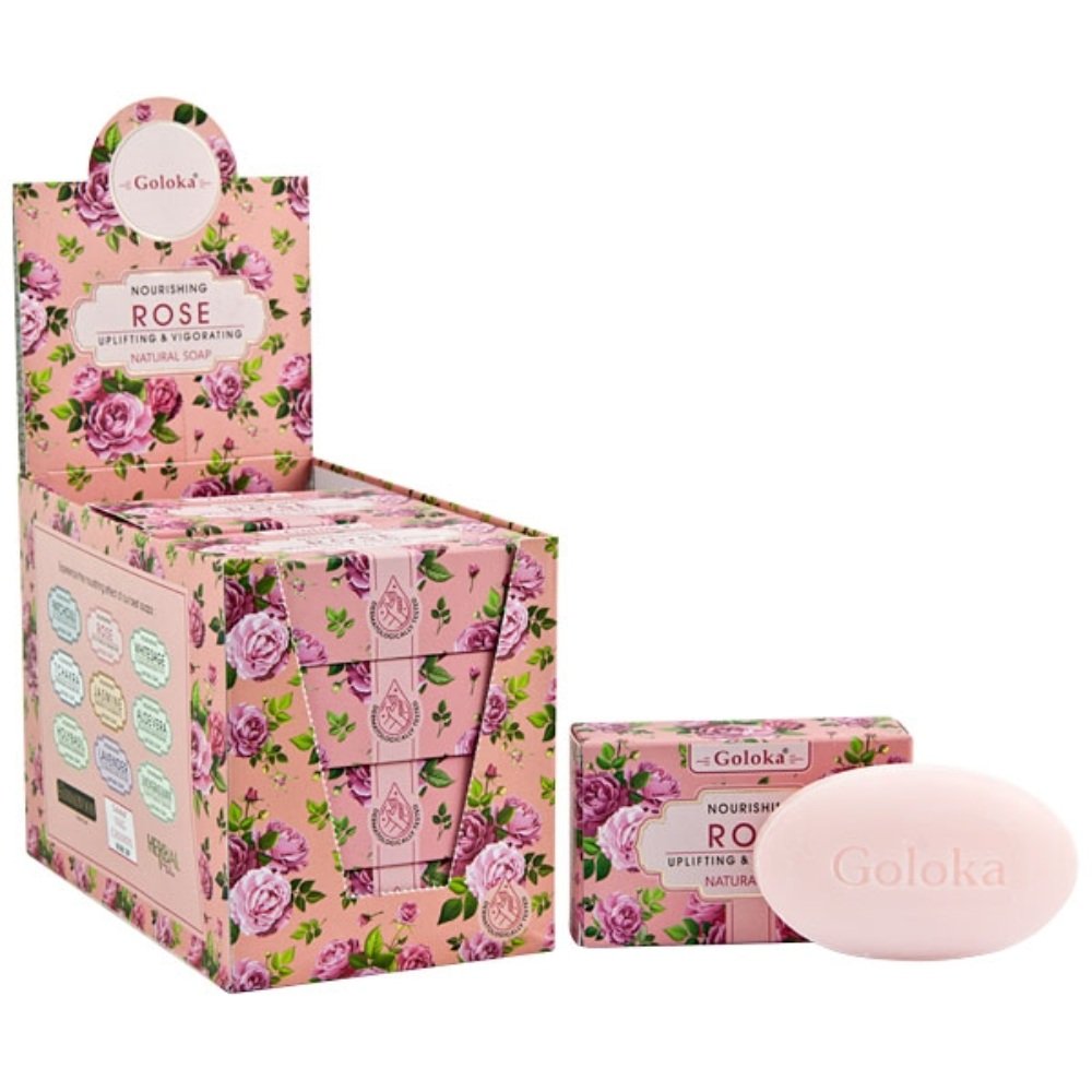 Rose Soap 75gms Goloka