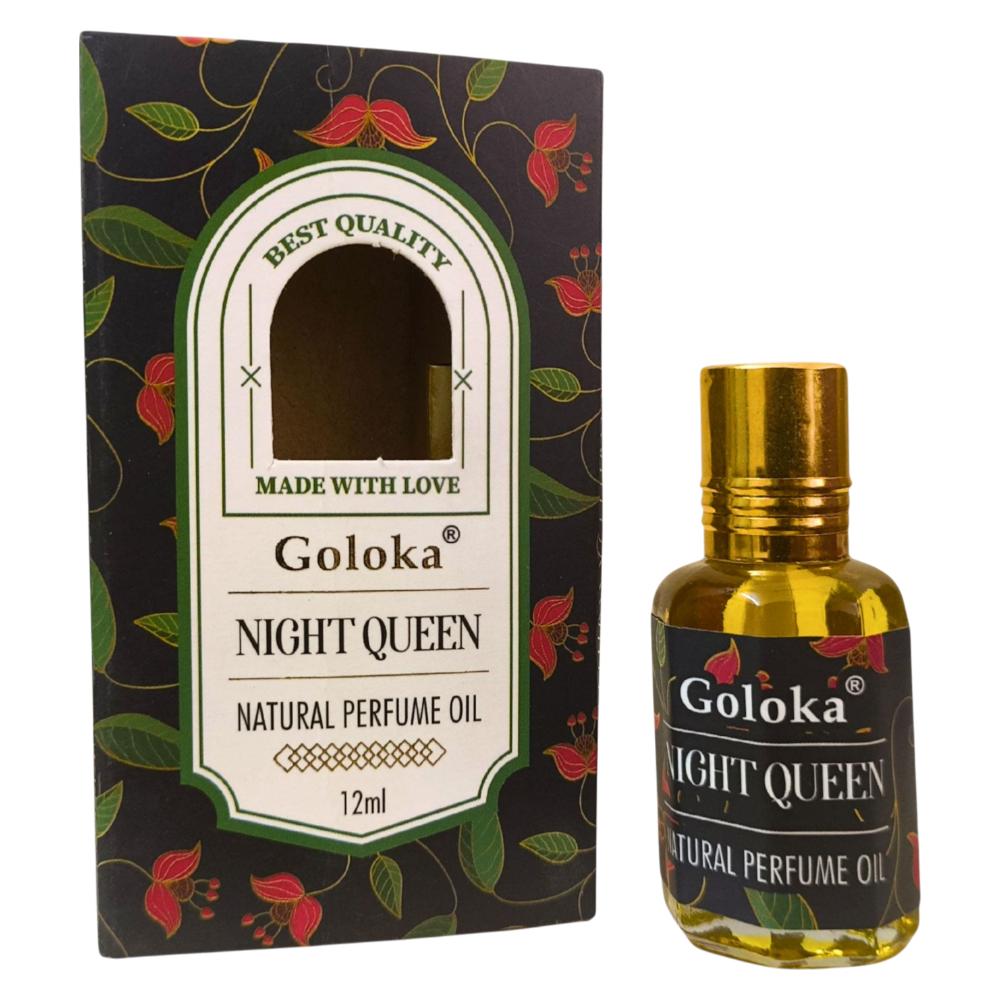 Night Queen Natural Perfume Oil 12ml Goloka