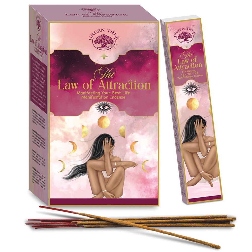 The law of attraction - Manifestation Incense 15gms