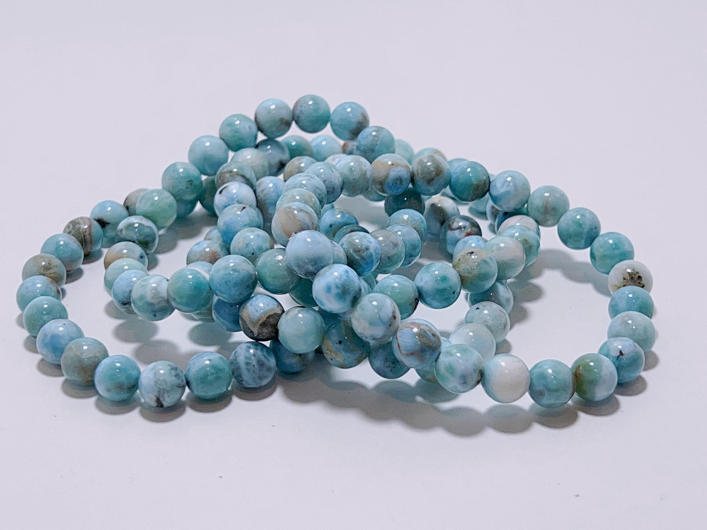 Larimar Bracelet 8mm