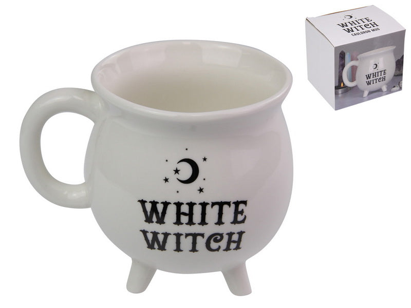 White Witch Cauldron Mug (Gift Box)