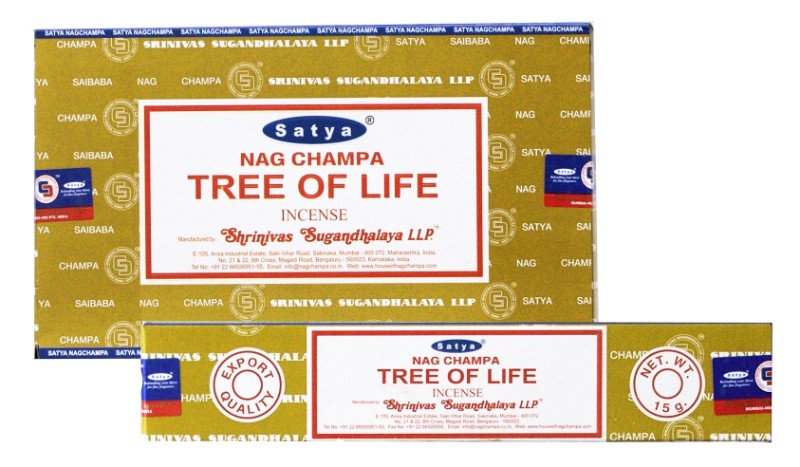 Satya "Tree of Life" Incense 15 grams
