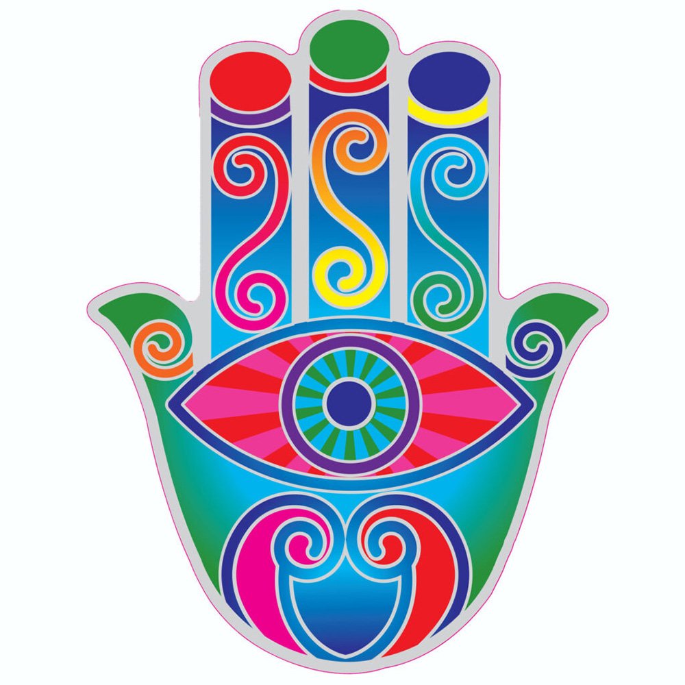 SUNCATCHER STICKER- Hamsa Hand