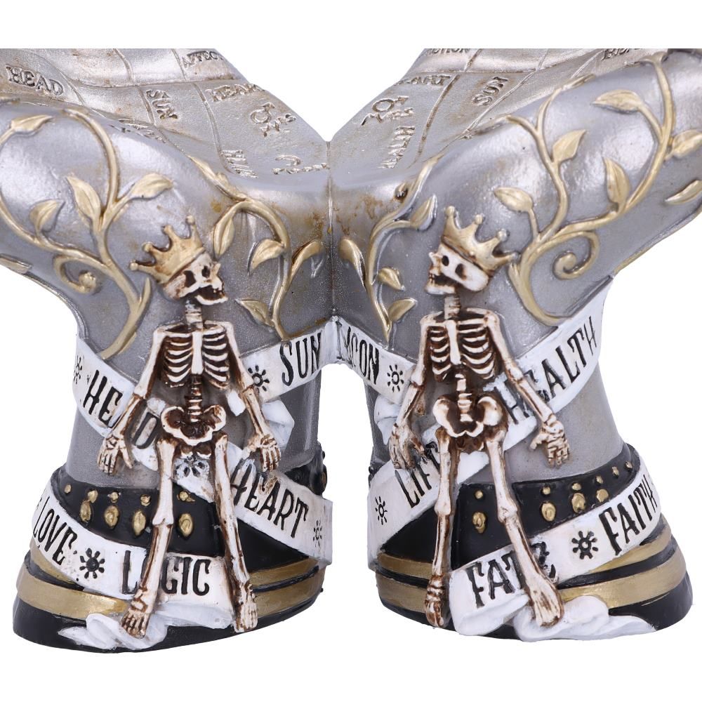 Hands of the Future Palmistry Crystal Ball Holder 20cm