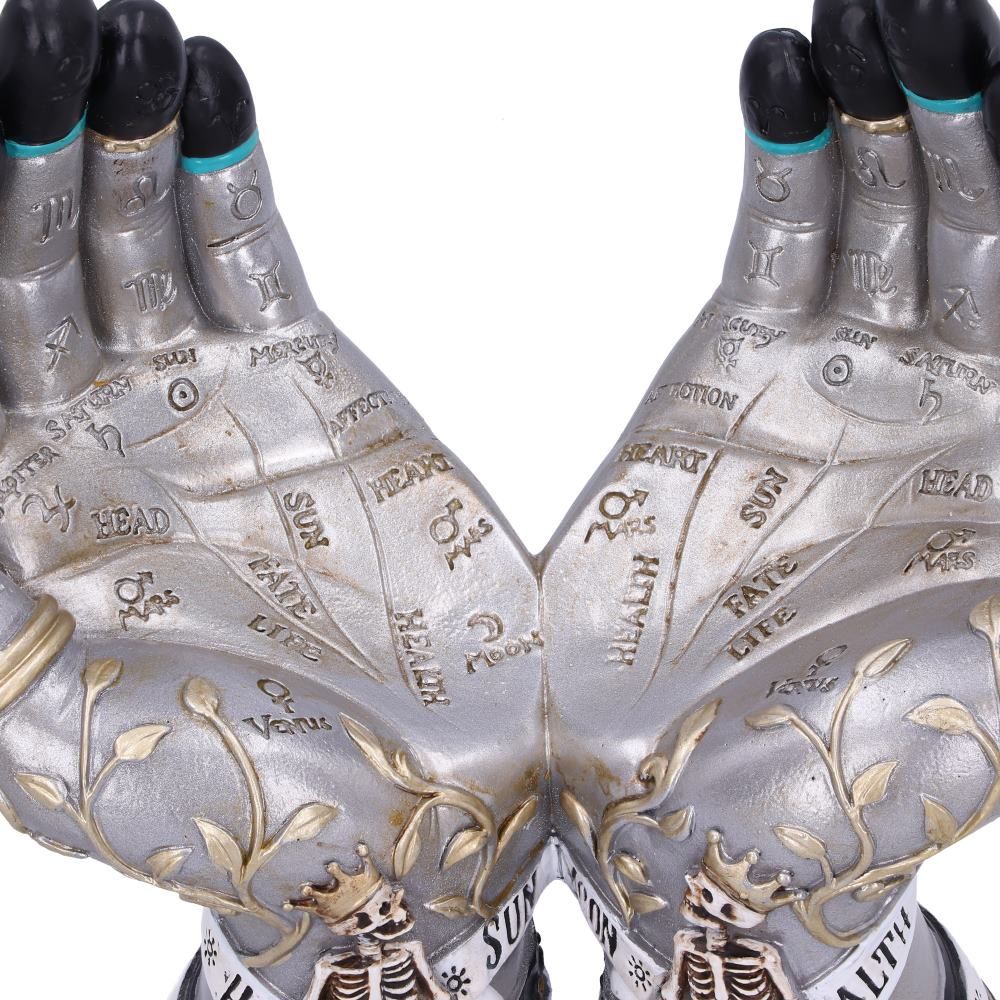 Hands of the Future Palmistry Crystal Ball Holder 20cm