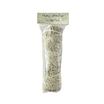 Medium white sage packaged smudge stick 15cm