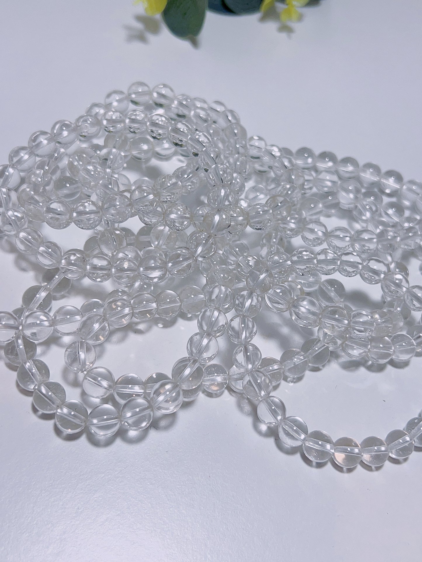 Clear Quartz Bracelet 8mm