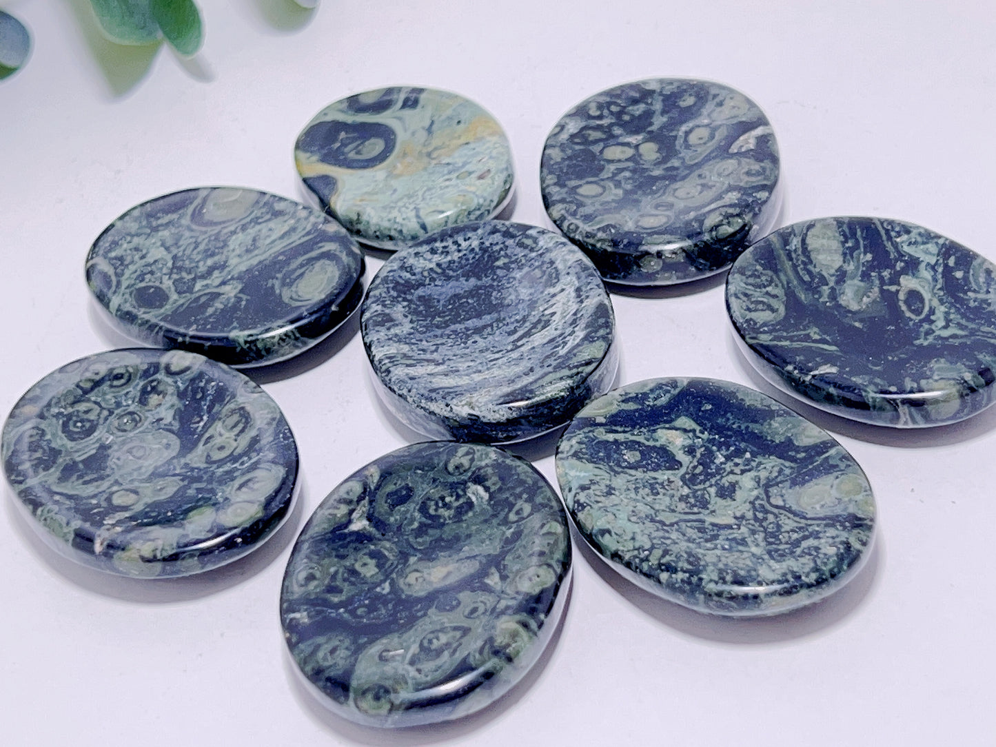 Kambaba Jasper Worry Stone