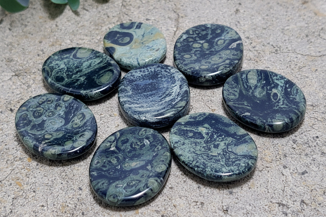 Kambaba Jasper Worry Stone