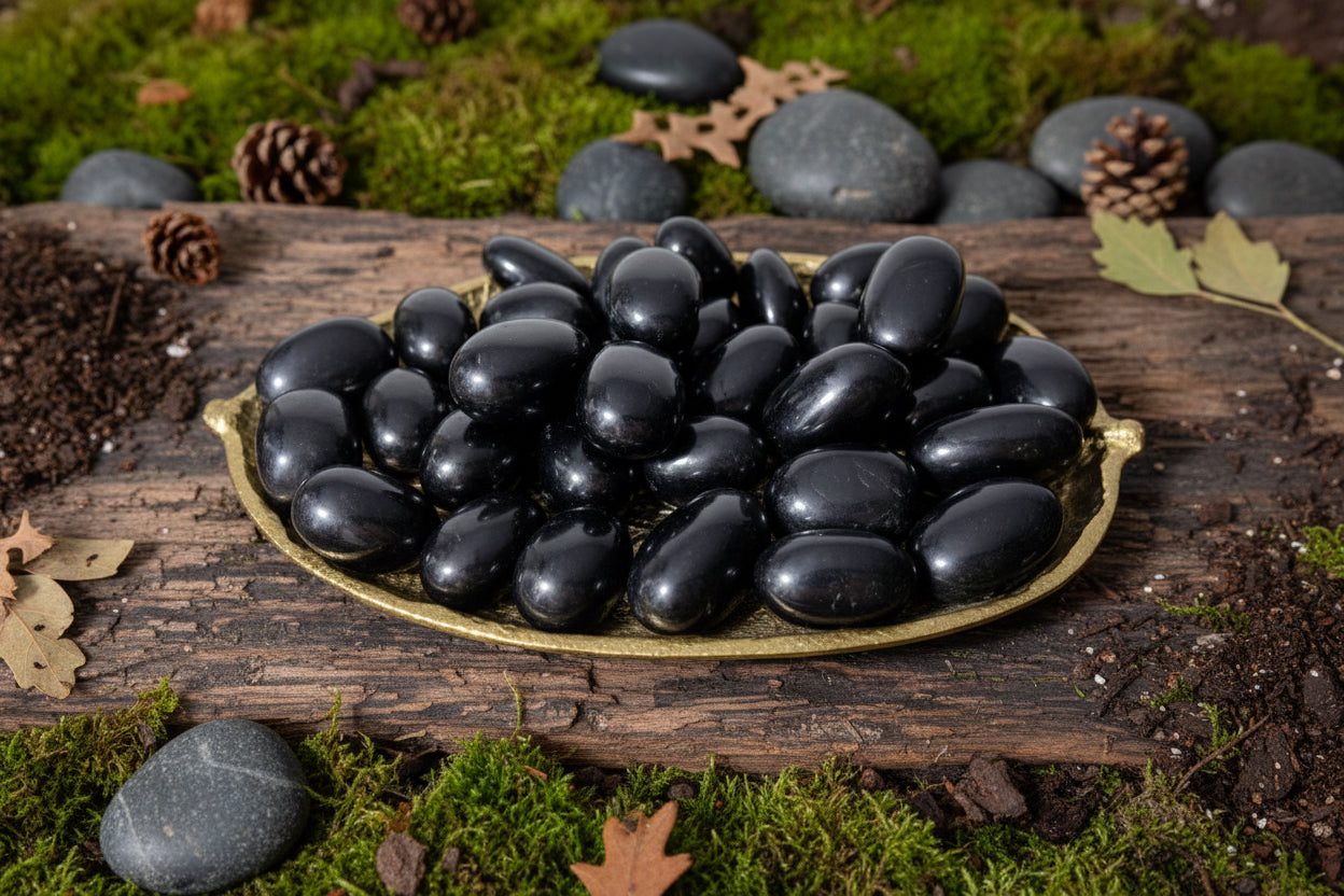 Black Obsidian Tumble