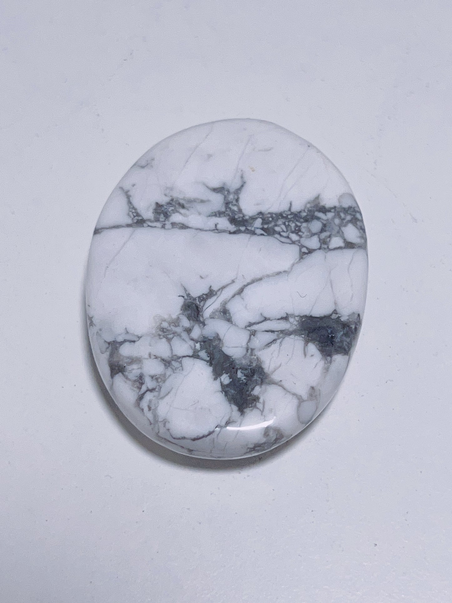 Howlite Worry Stone