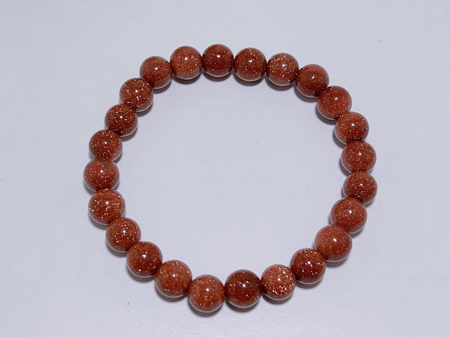 Gold Sandstone Bracelet 8mm