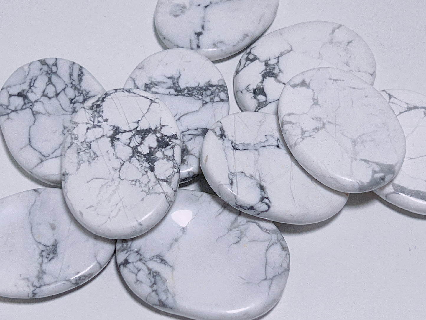 Howlite Worry Stone