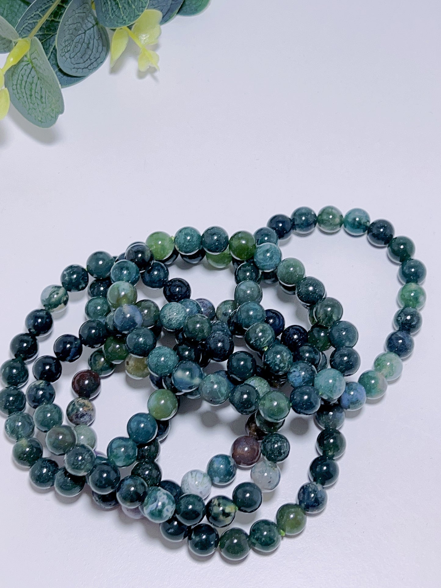 Moss Agate Bracelet