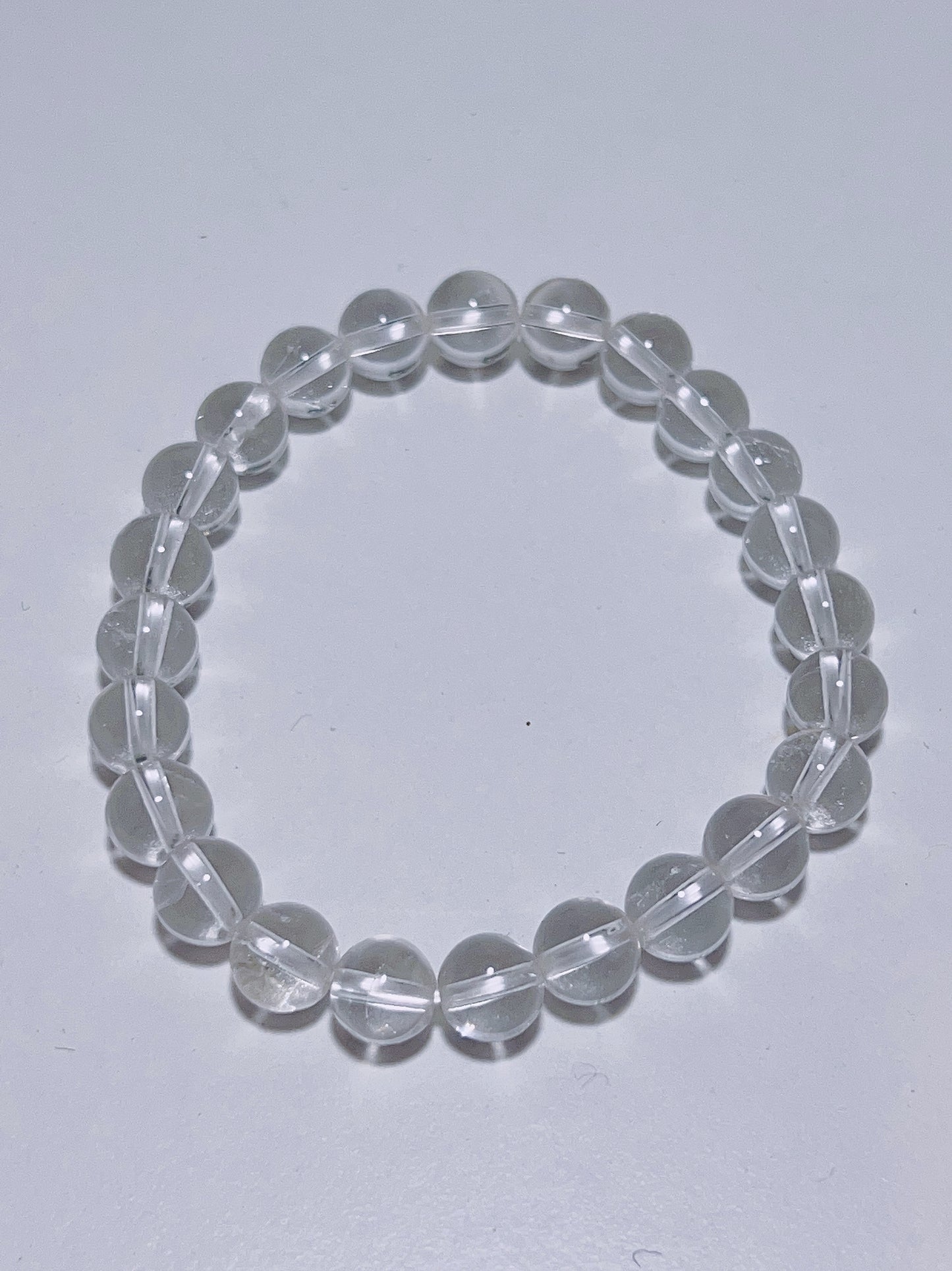 Clear Quartz Bracelet 8mm