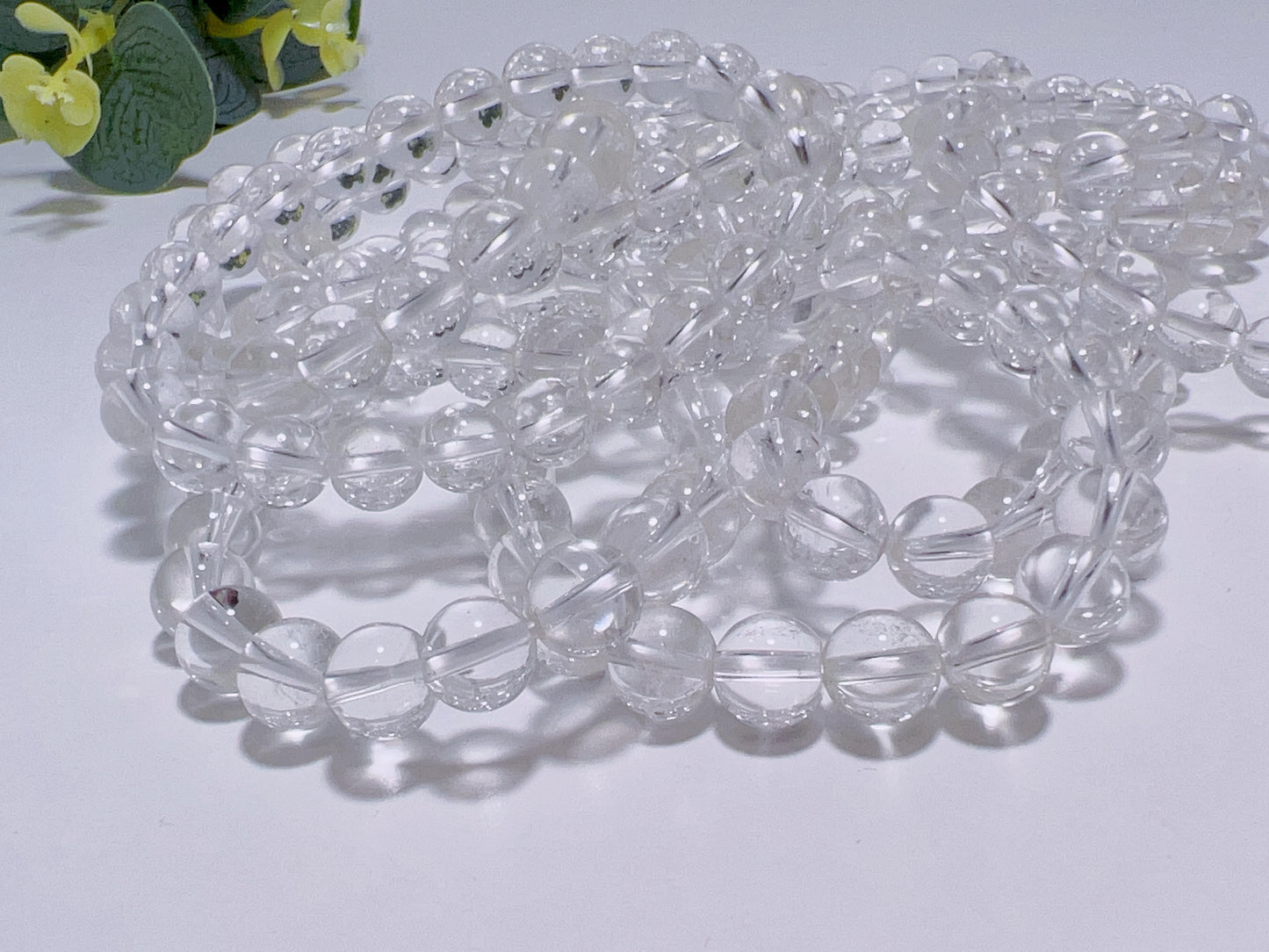 Clear Quartz Bracelet 8mm
