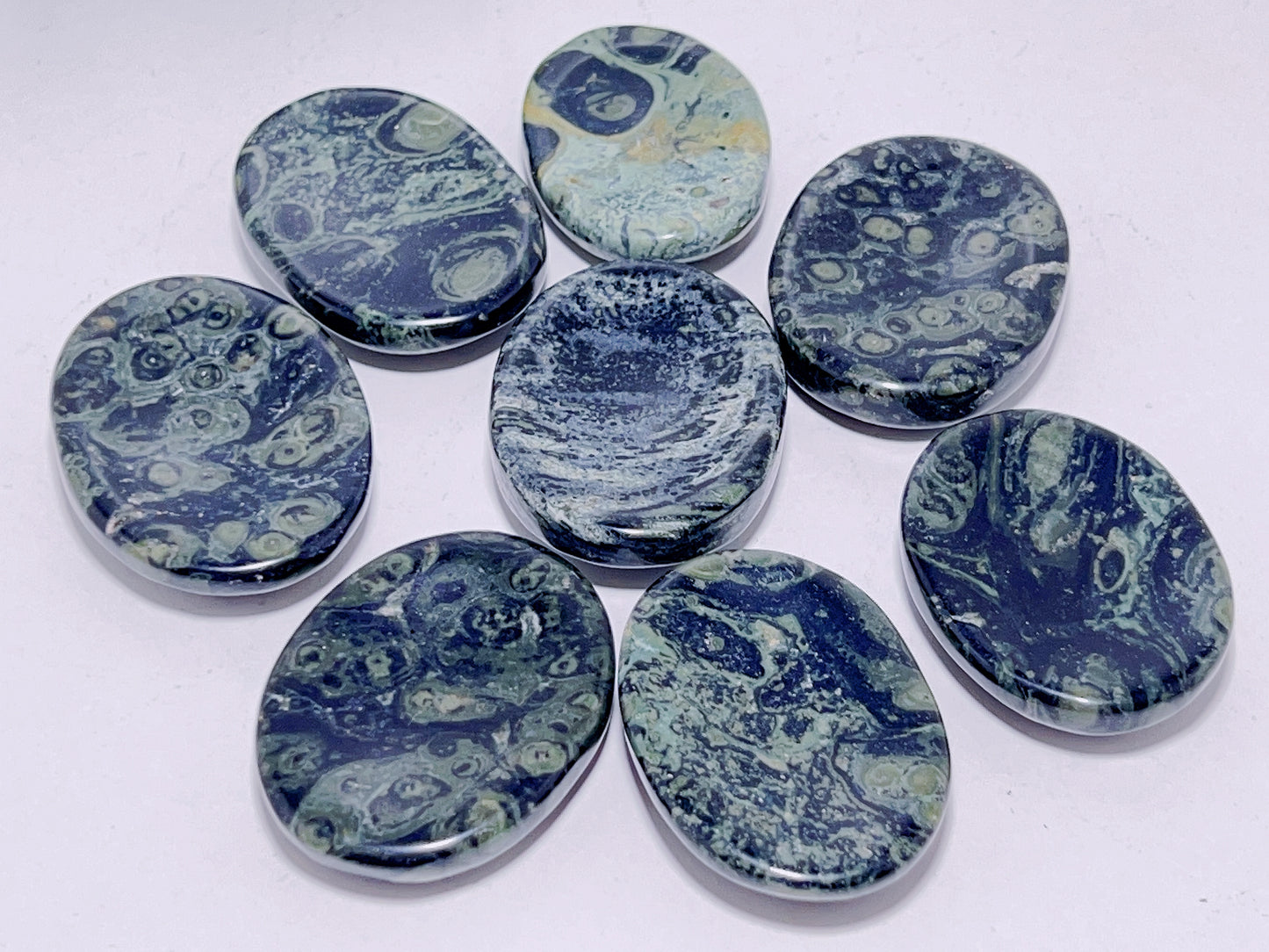 Kambaba Jasper Worry Stone