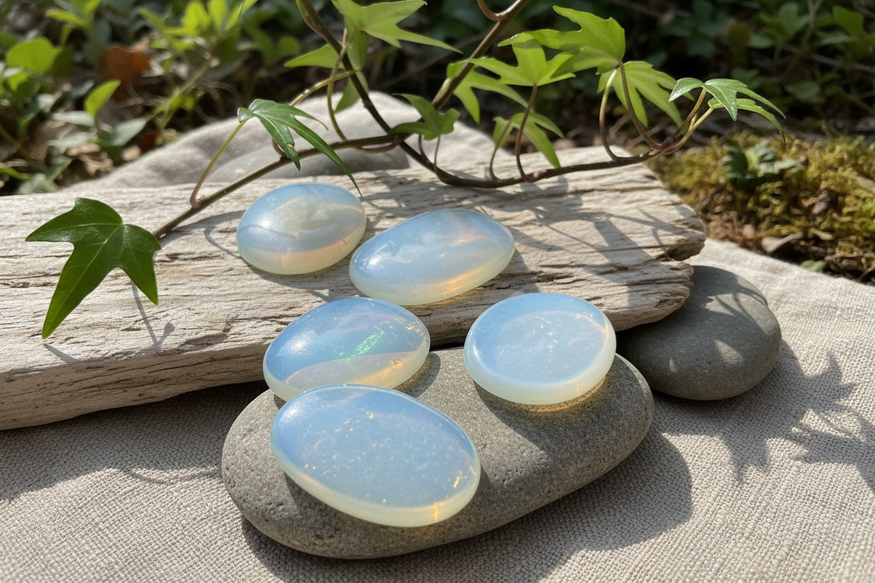 Opalite Worry Stone