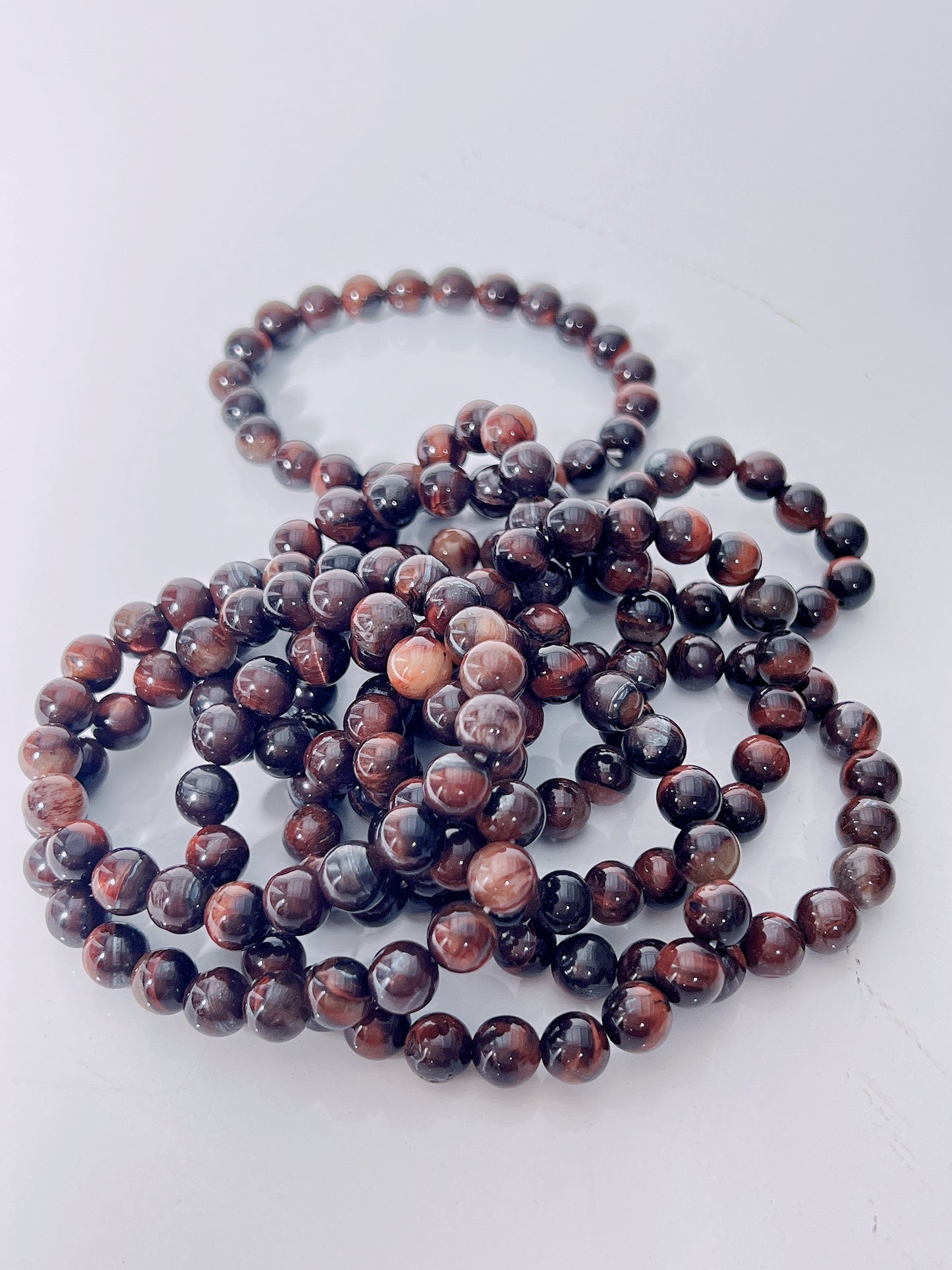 Red Tiger Eye Bracelet 8mm
