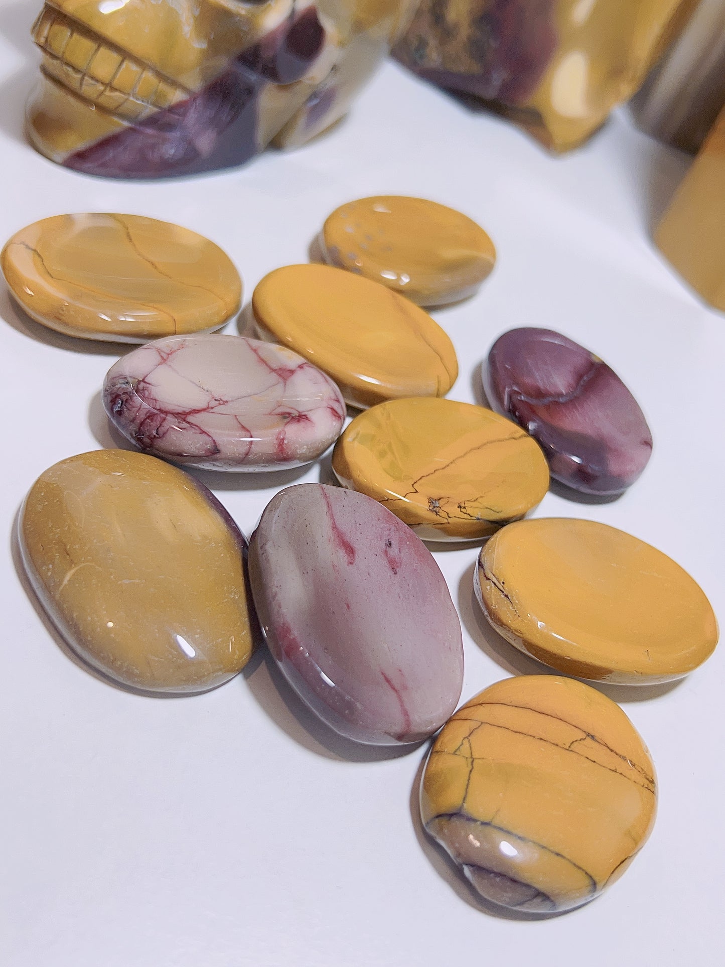 Mookaite Worry Stone