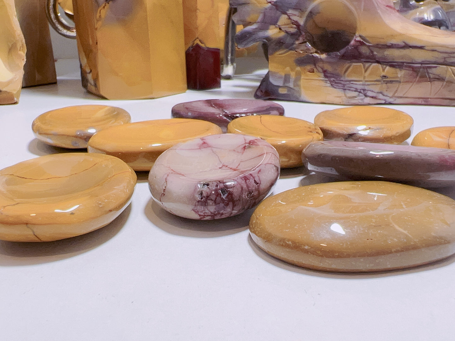 Mookaite Worry Stone