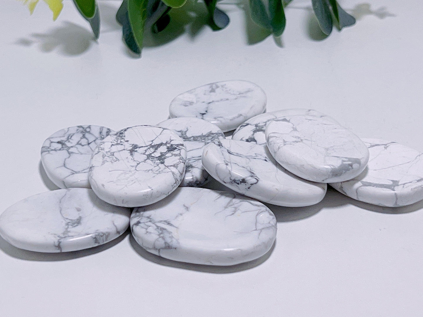 Howlite Worry Stone