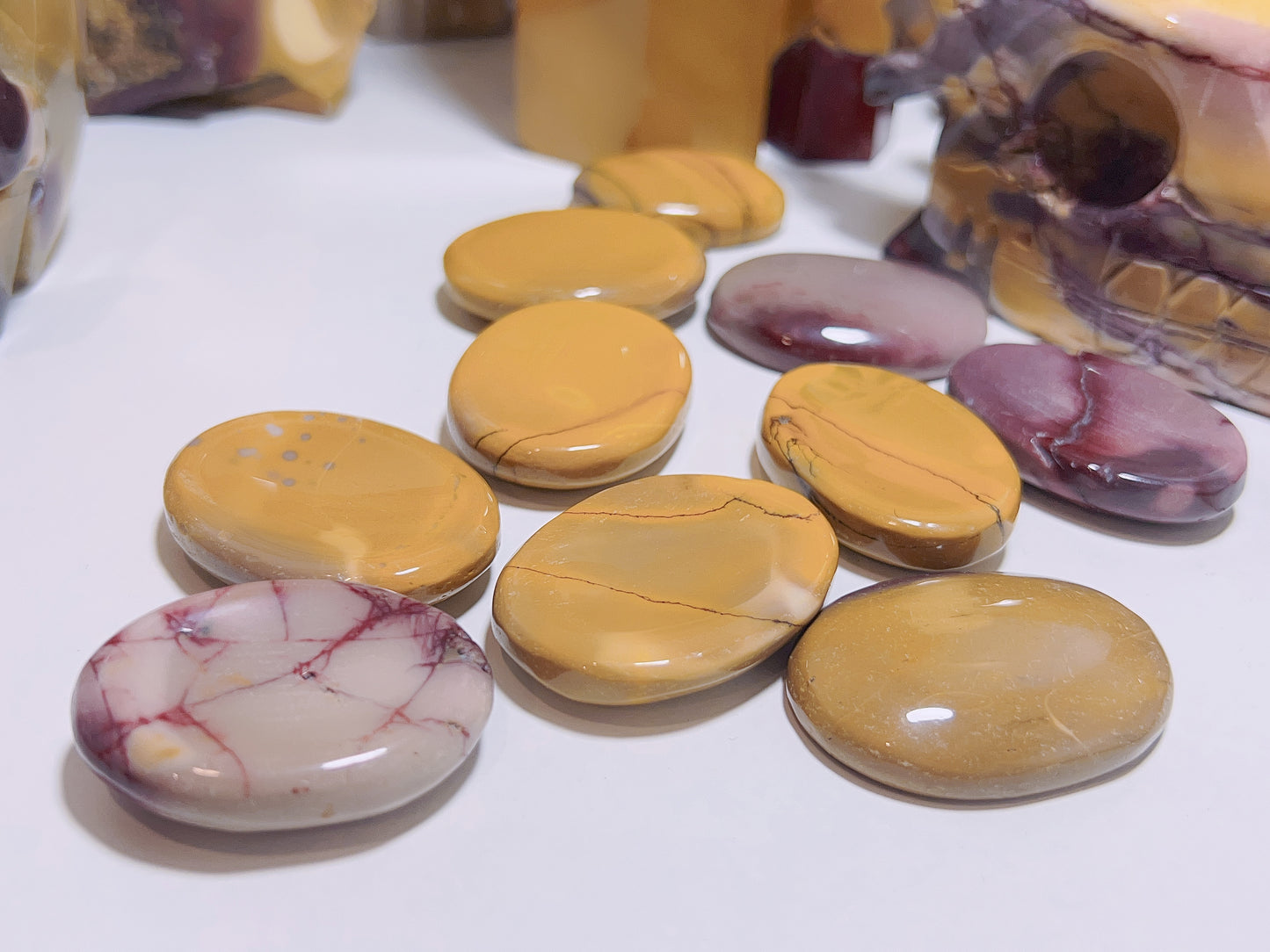 Mookaite Worry Stone